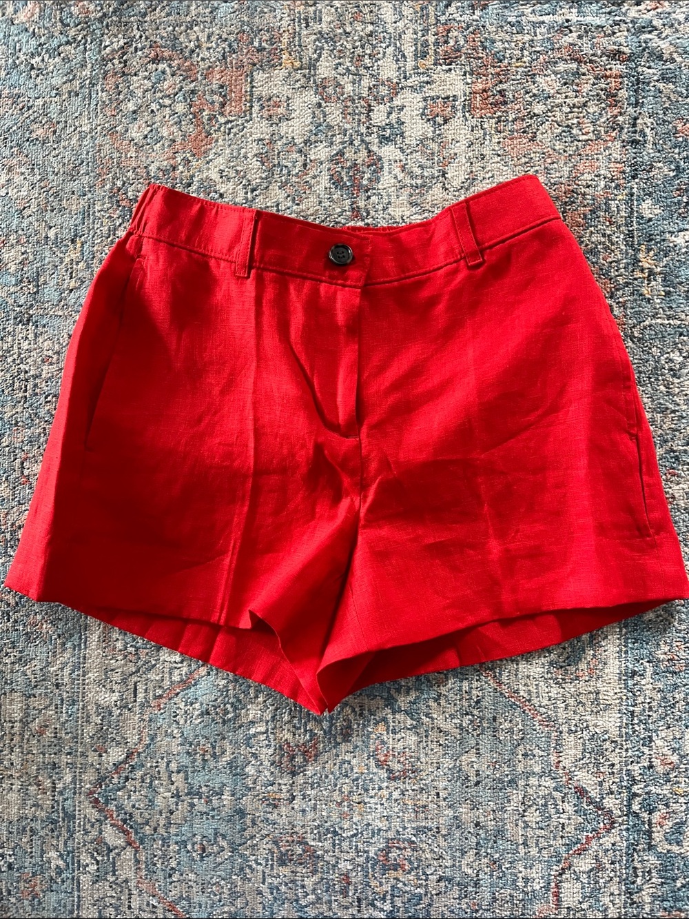 J. Crew 3" Harbor Shorts in Linen